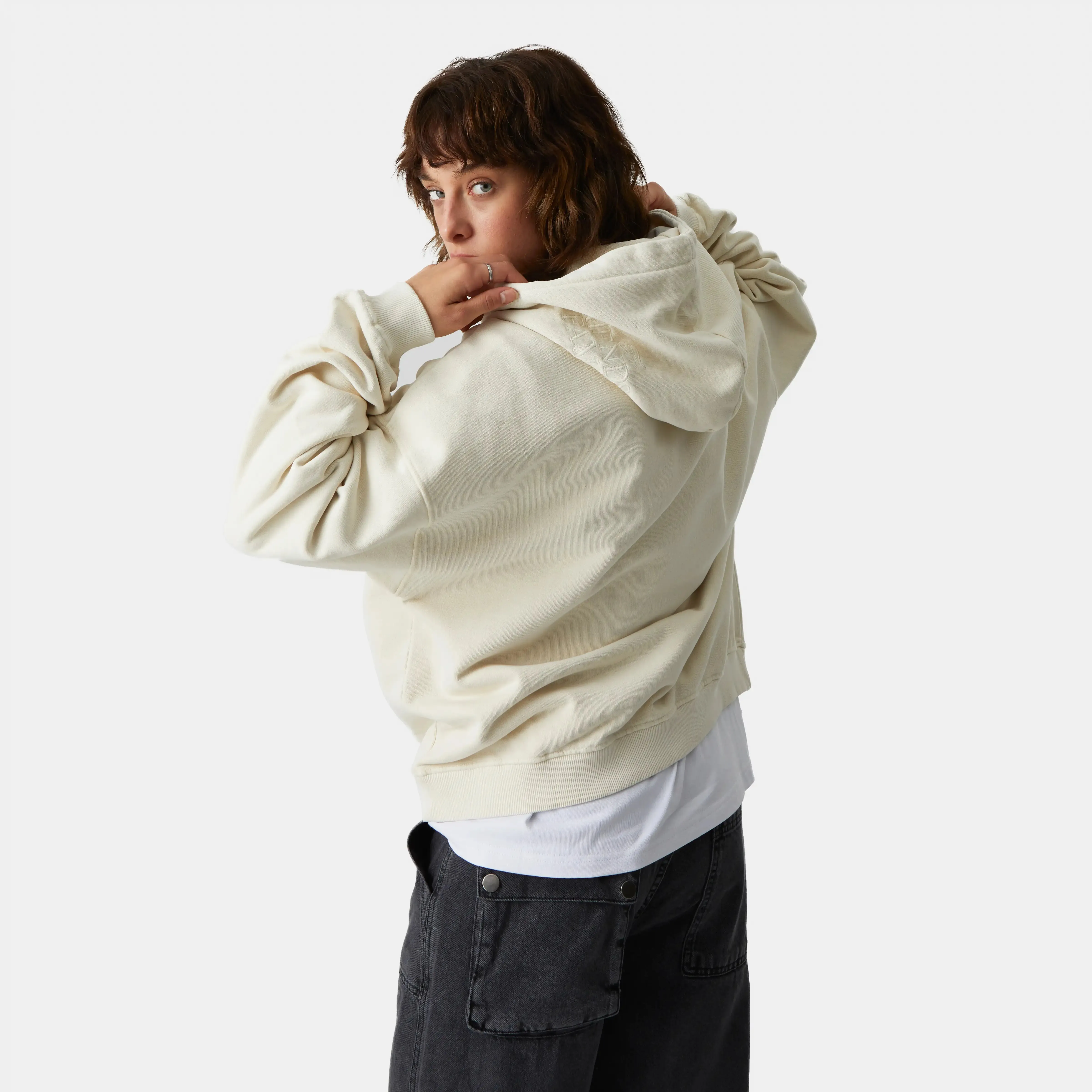 Phantom Off Sand Oversized Hoodie