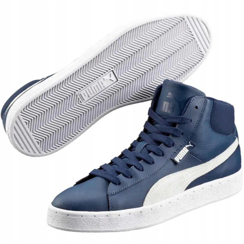 Puma men's sneakers shoe 1948 Mid L 359169 01 blue white