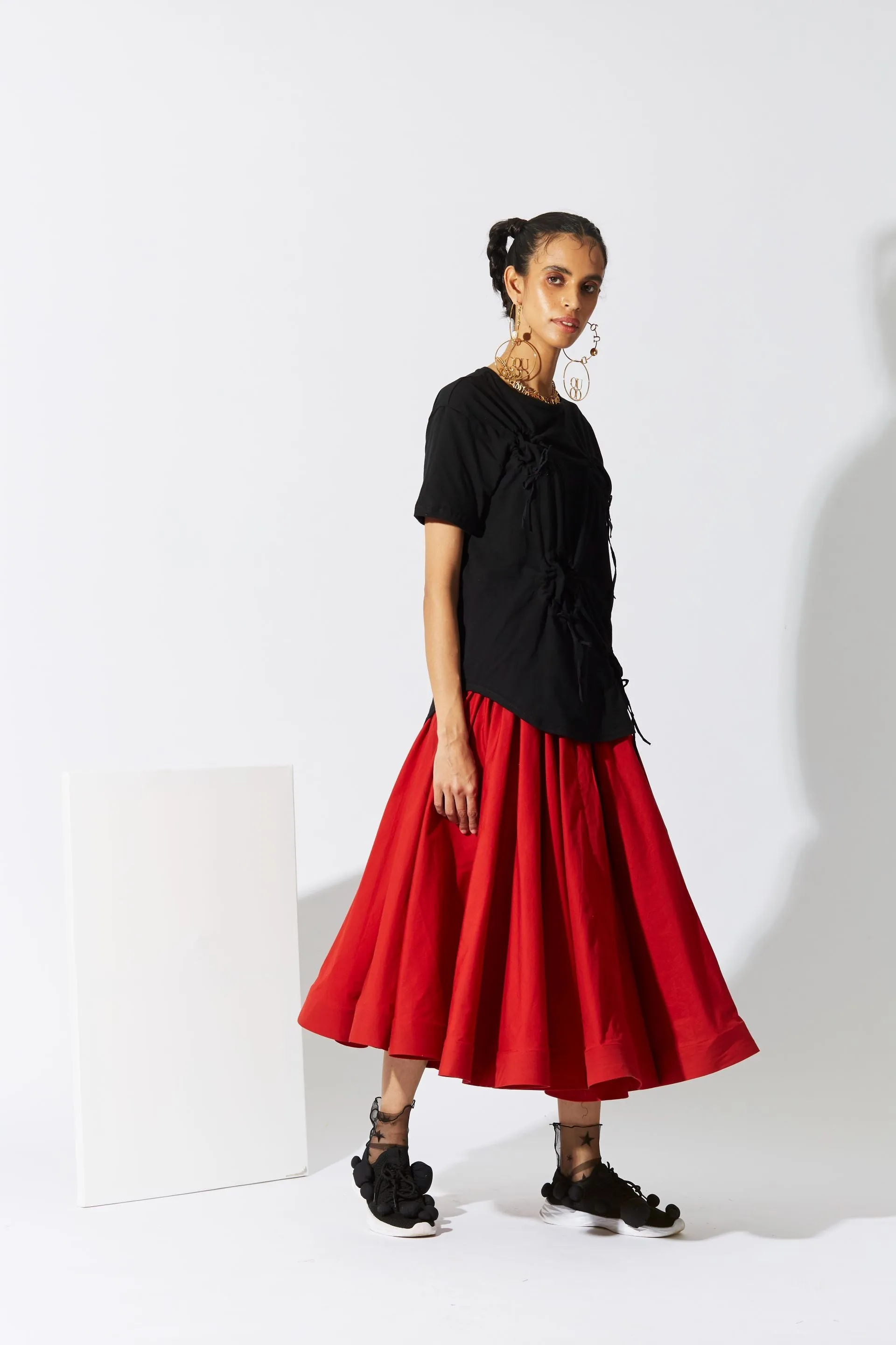 QUOD SLIP SKIRT