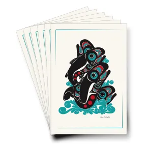 Salmon - Formline Art Cards