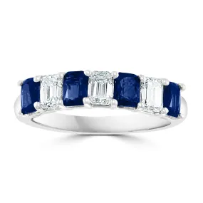 Sapphire and Diamond Ring