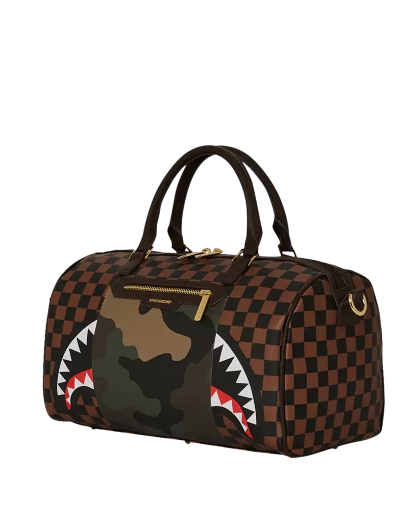 Sharks In Paris Camo Mini Duffle