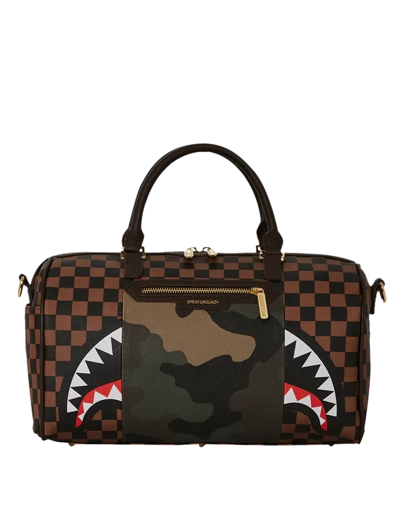 Sharks In Paris Camo Mini Duffle