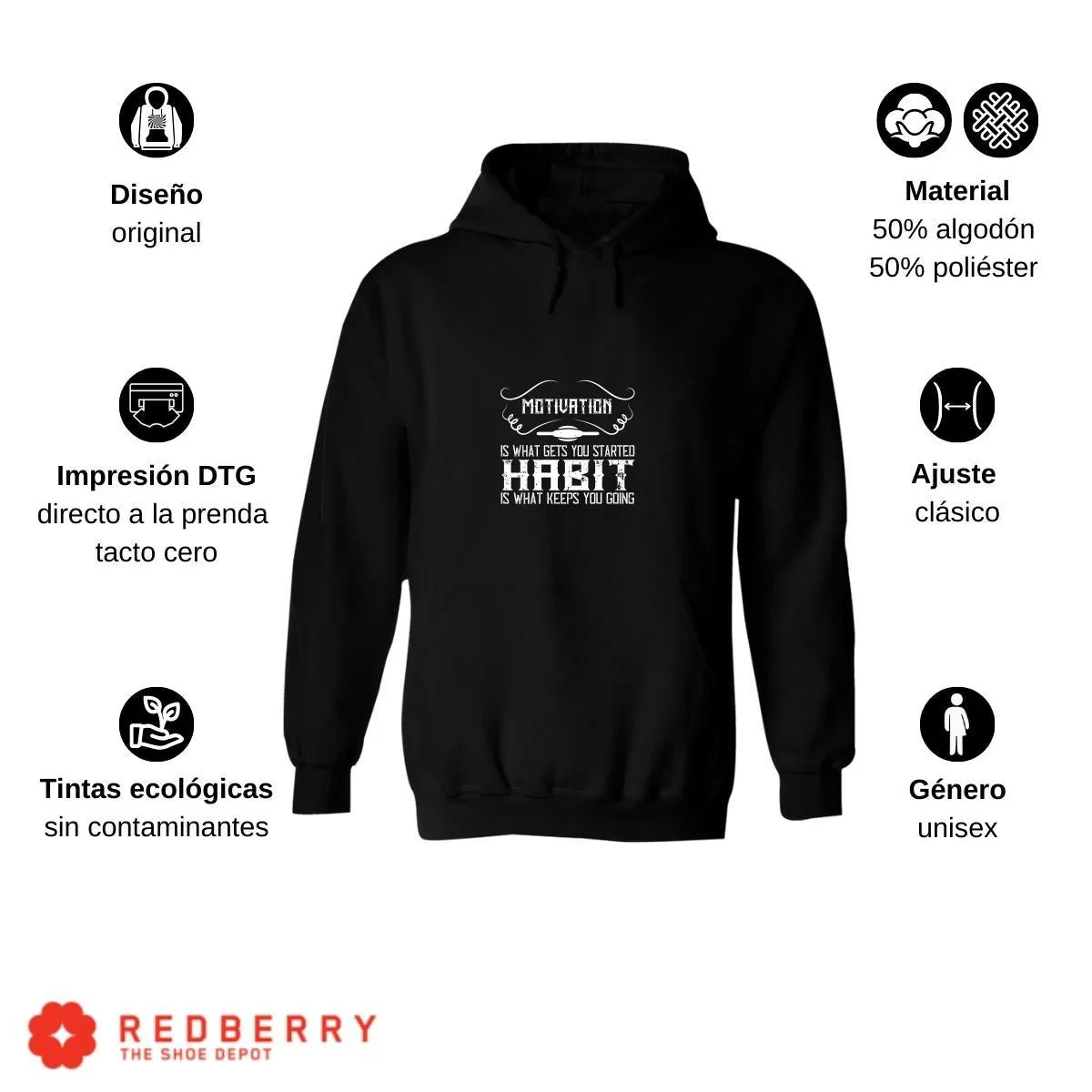 Sudadera Hombre  Hoodie Fitness Gym Ejercicio 017