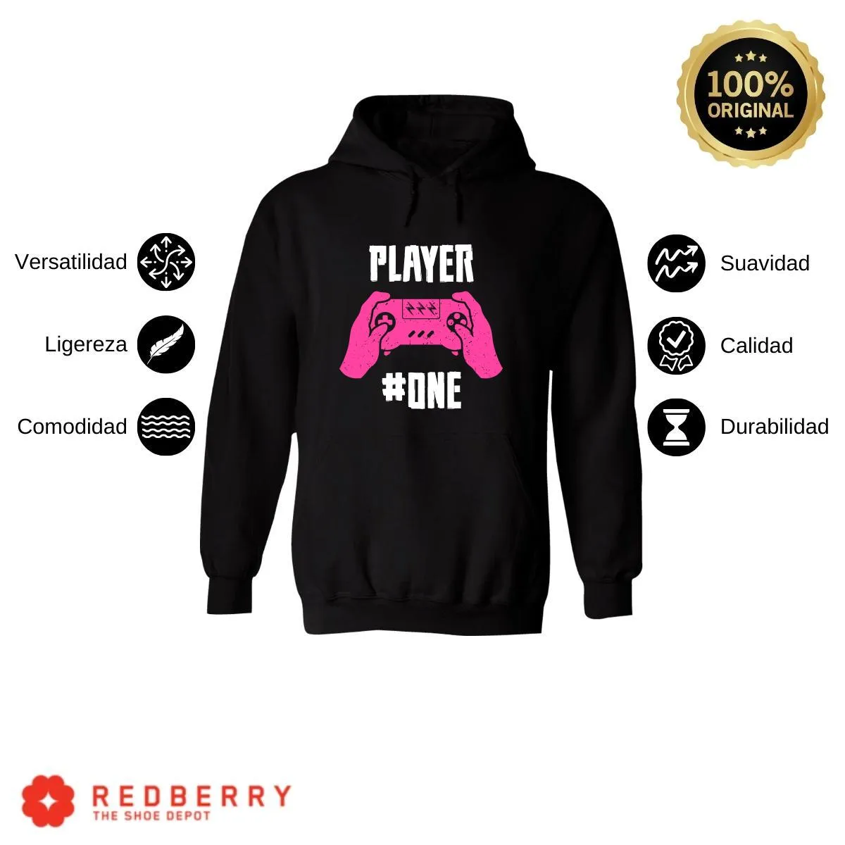 Sudadera Hombre  Hoodie Gamer Videojuegos Frases 089