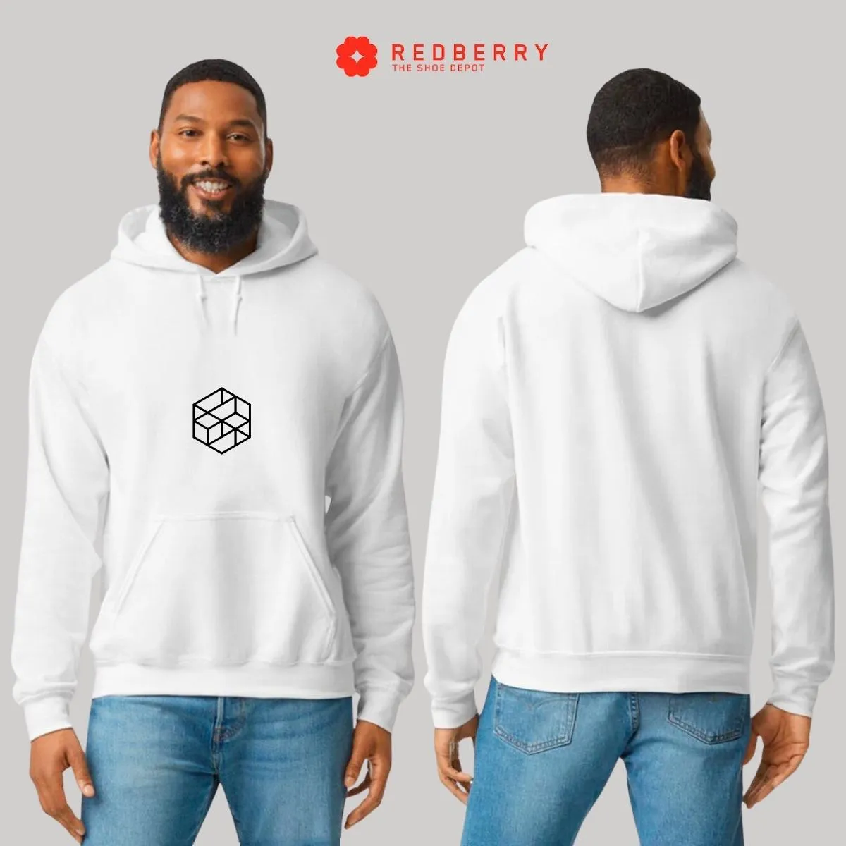 Sudadera Hombre  Hoodie Geometría Diseo Frases 018