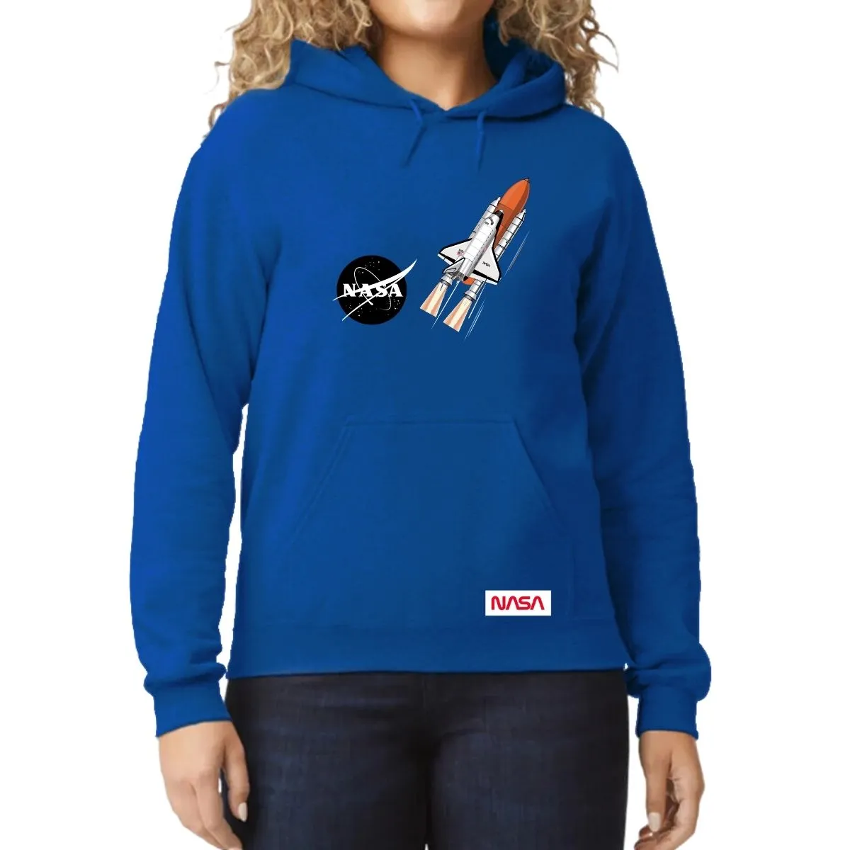 Sudadera para Mujer Hoodie Nasa Transbordador