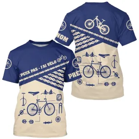 T-shirt Humour Cyclisme, J'Peux Pas J'ai Vélo - CT07022432