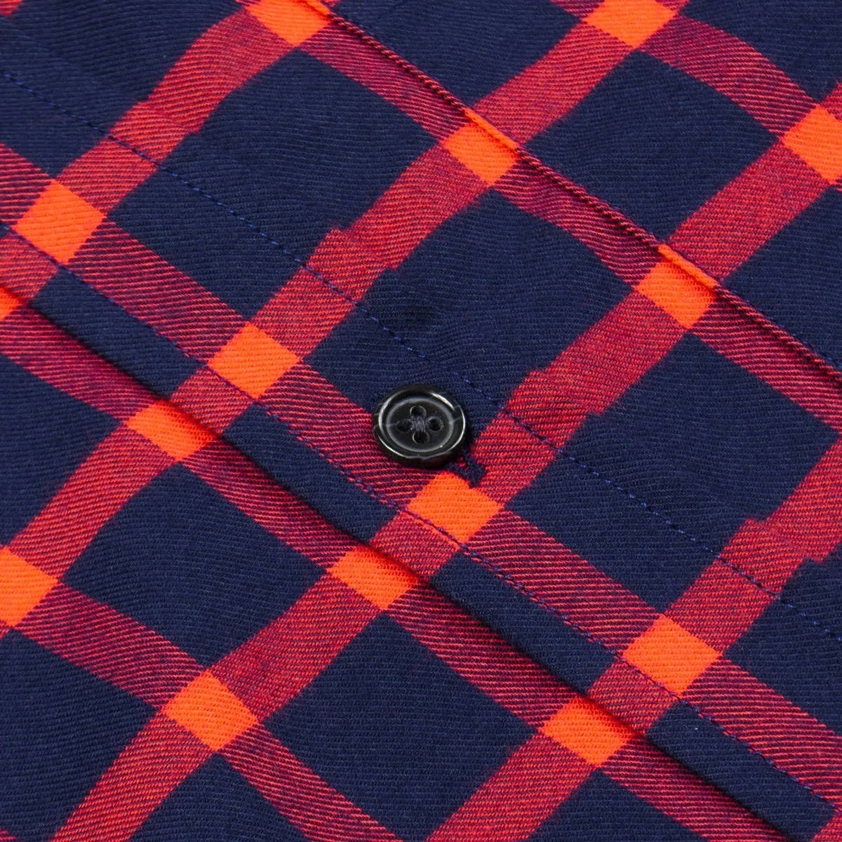 Toka Toka - Peter Check Shirt - Navy / Red