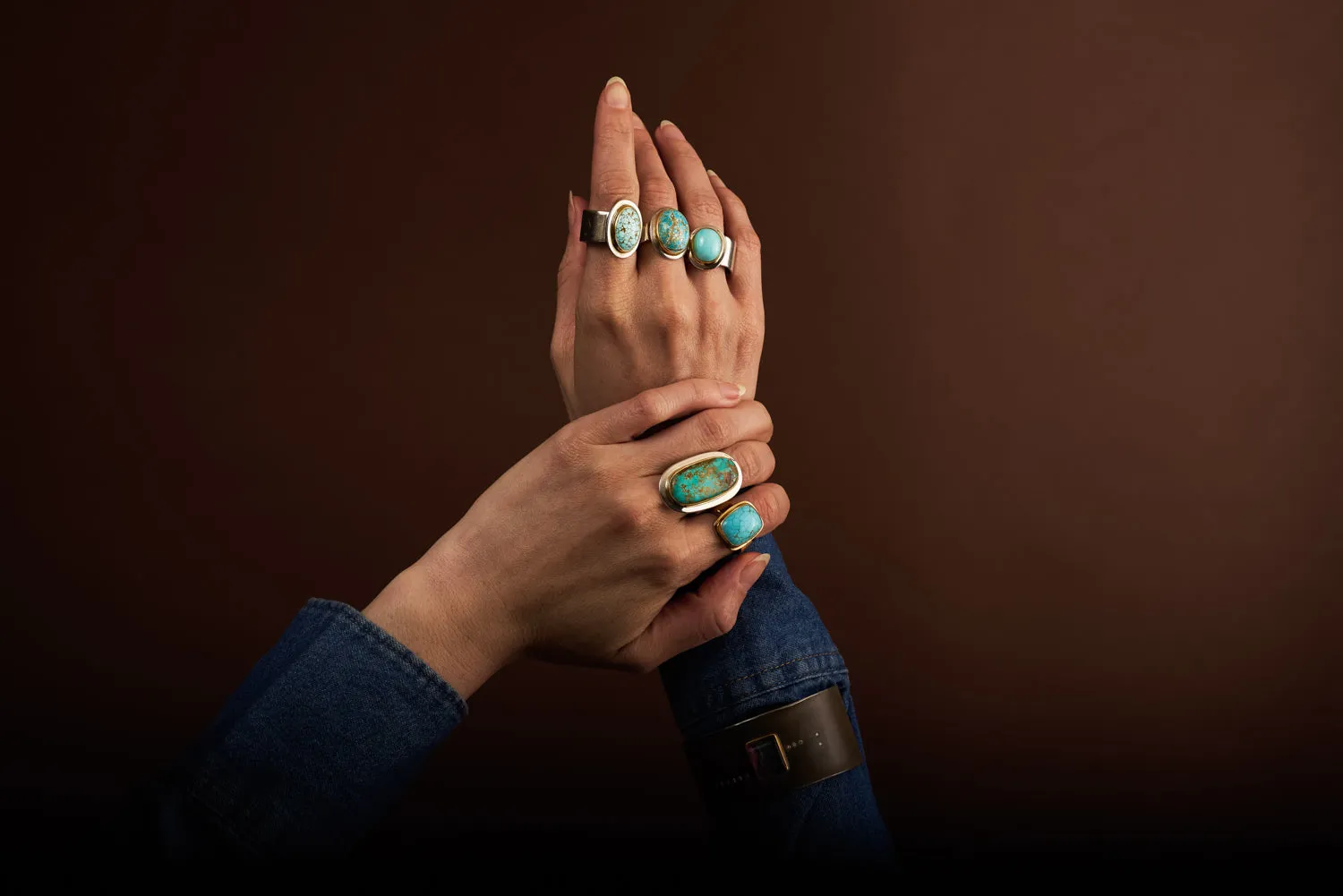 Turquoise Baguette Ring