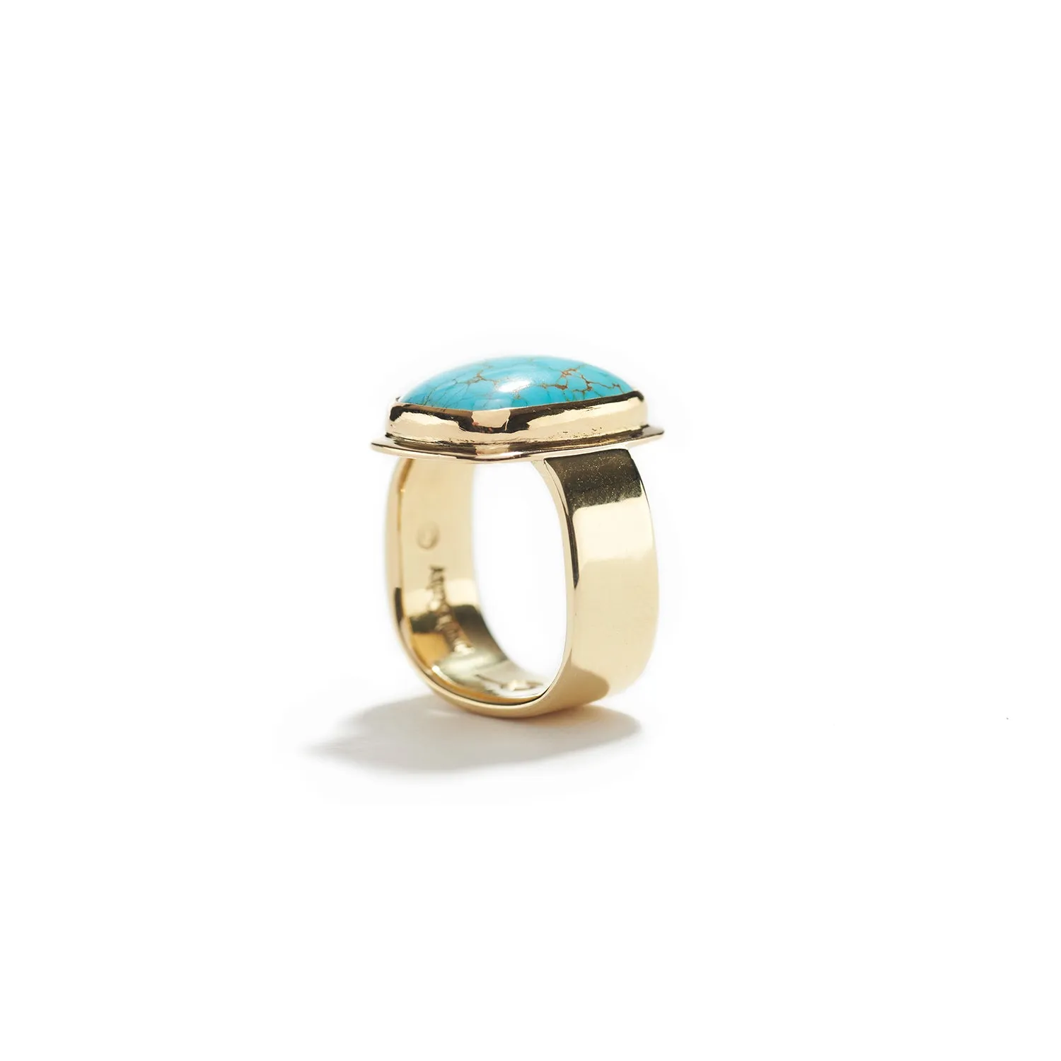 Turquoise Baguette Ring