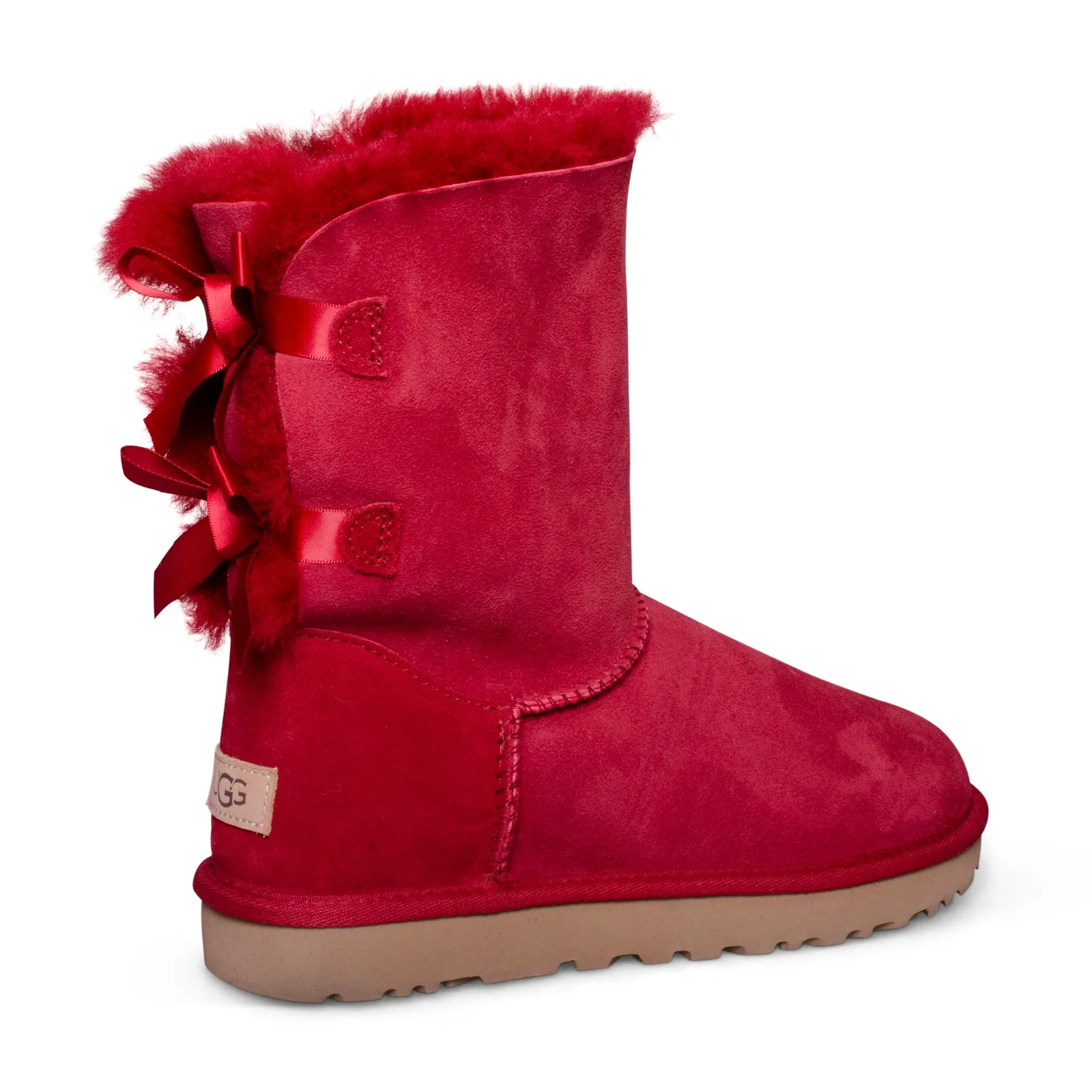 UGG Bailey Bow II Red Wine Boots - Women's