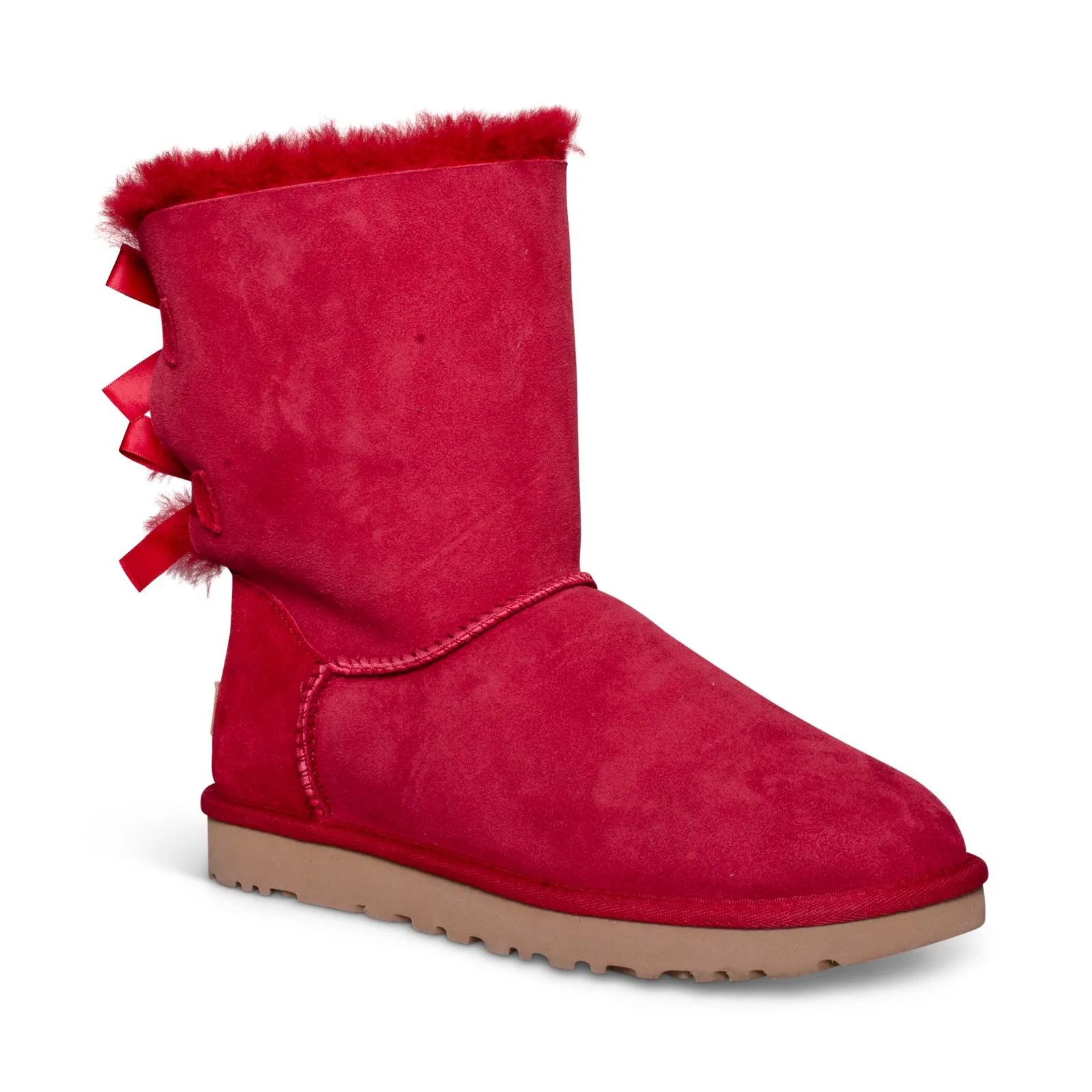 UGG Bailey Bow II Red Wine Boots - Women's