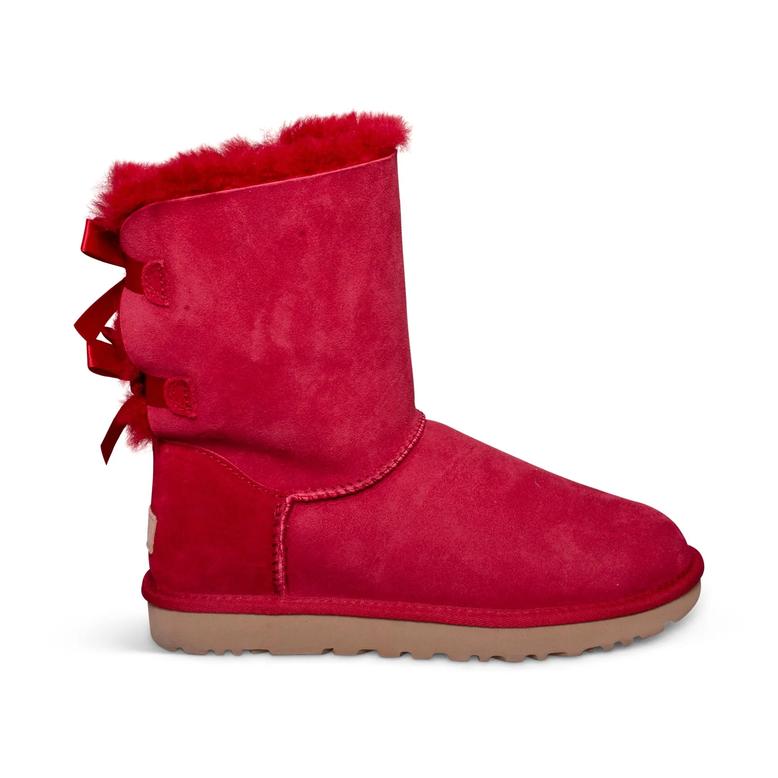 UGG Bailey Bow II Red Wine Boots - Women's