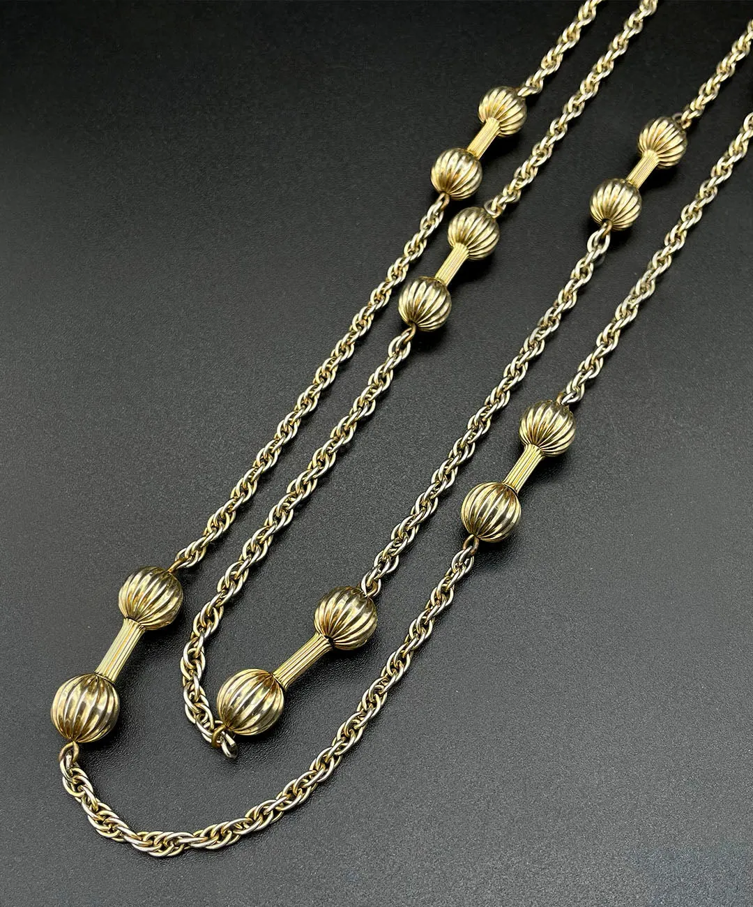 【USA輸入】ヴィンテージ MONET エクストラロング ネックレス/Vintage MONET Extra Long Necklace