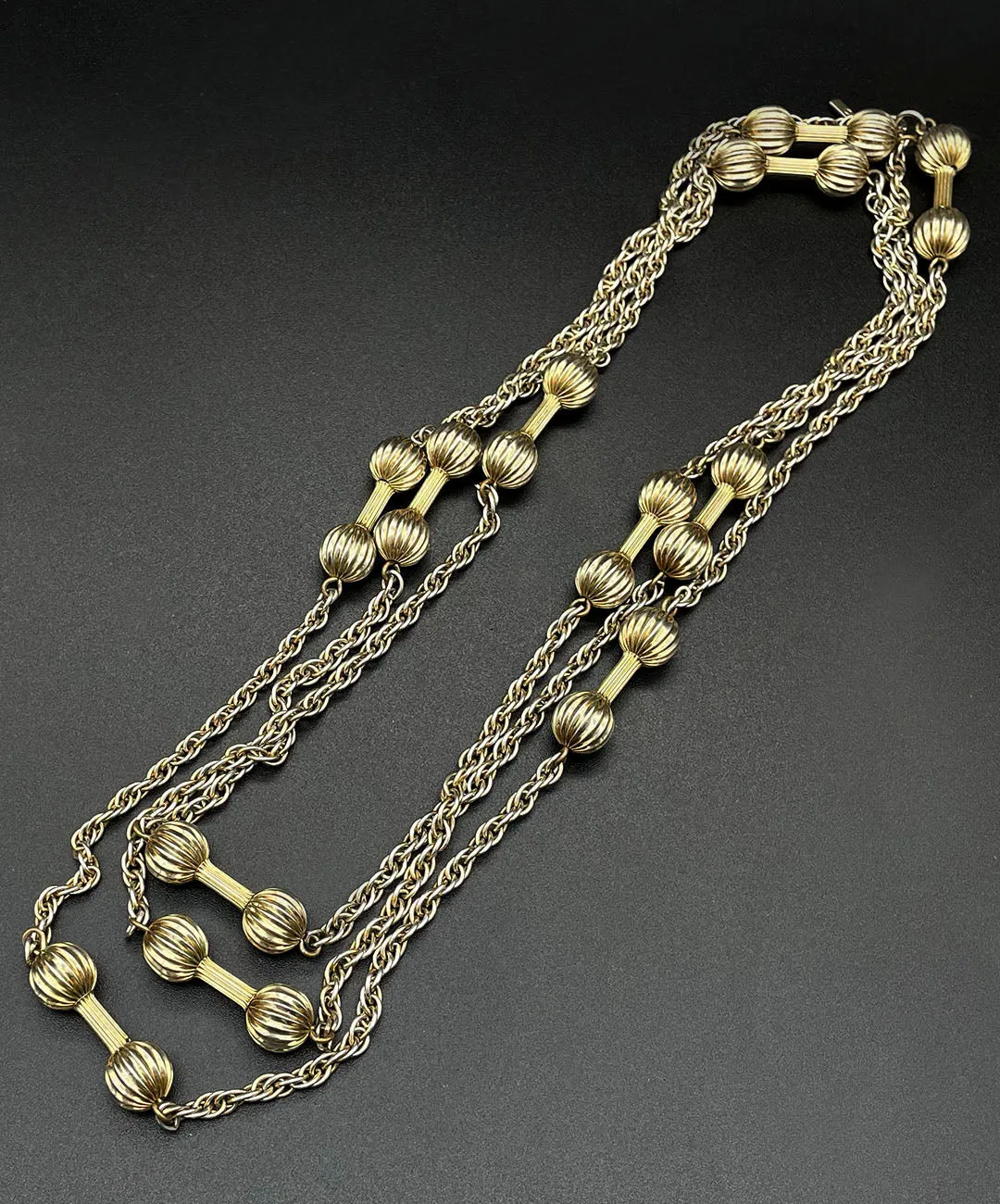 【USA輸入】ヴィンテージ MONET エクストラロング ネックレス/Vintage MONET Extra Long Necklace