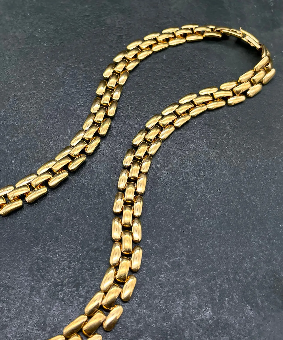 【USA輸入】ヴィンテージ NAPIER ブリック ネックレス/Vintage NAPIER Brick Necklace