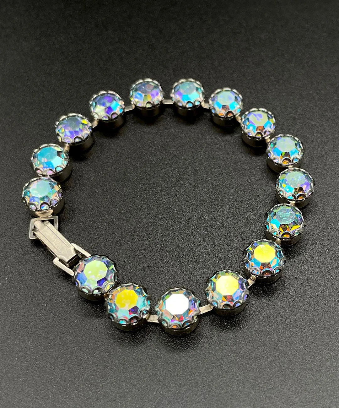 【USA輸入】ヴィンテージ WEISS オーロラビジュー ブレスレット/Vintage WEISS Aurora Bijou Bracelet