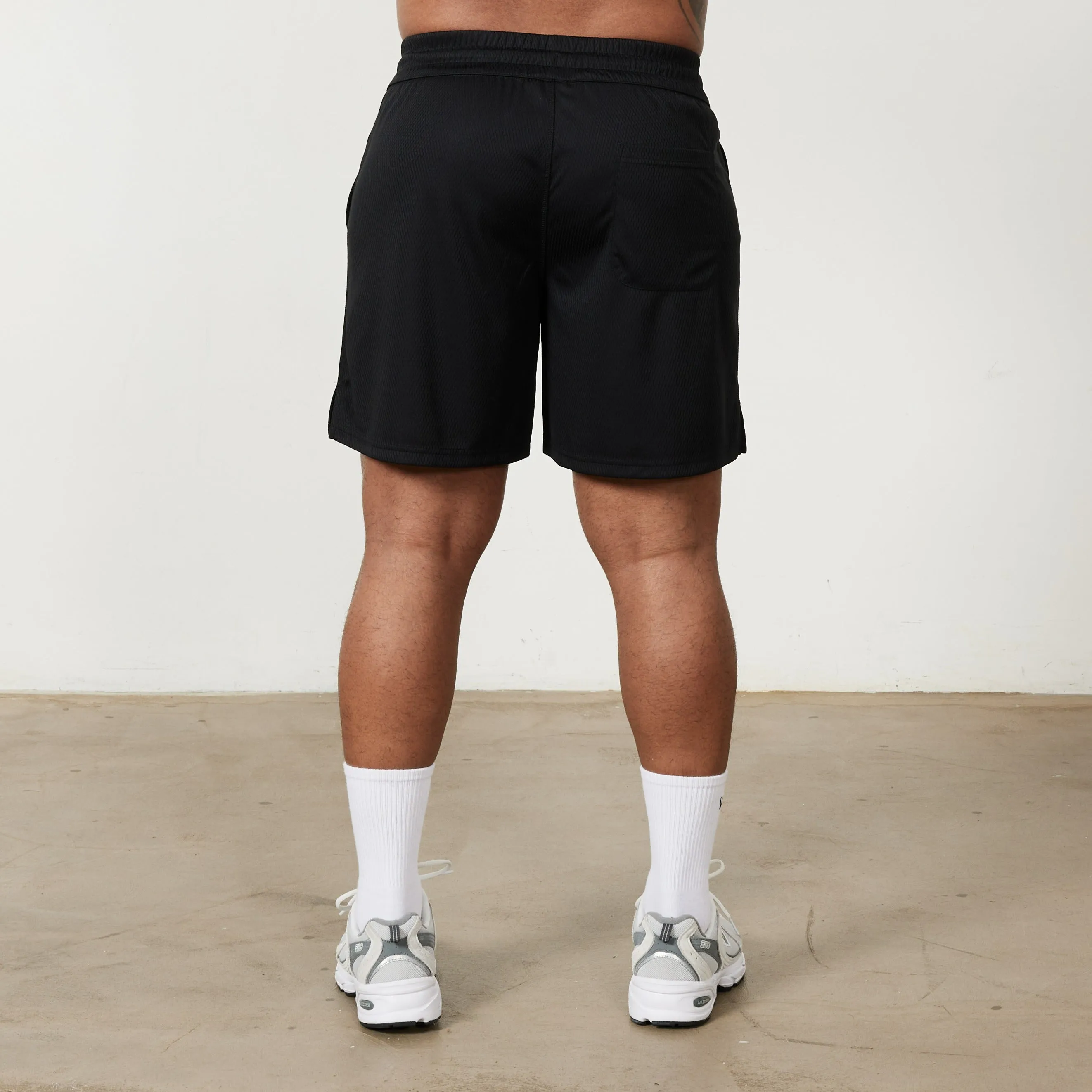 Vanquish Speed Black Mesh Shorts