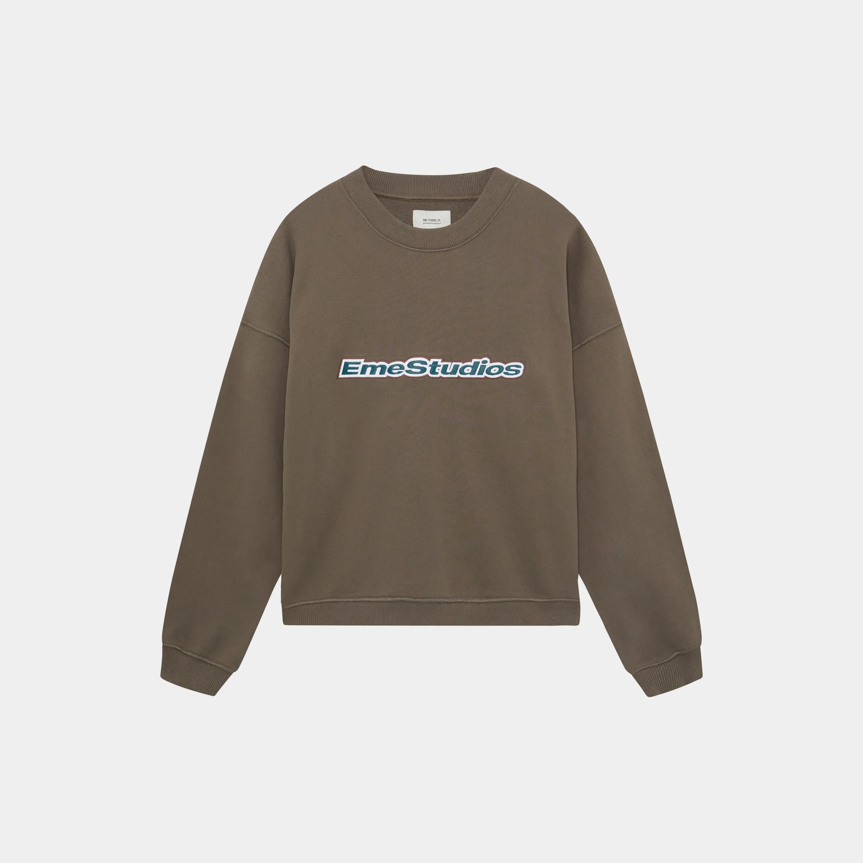 Whatever Muddy Brown Mockneck