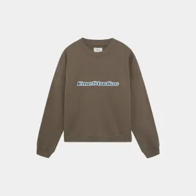 Whatever Muddy Brown Mockneck