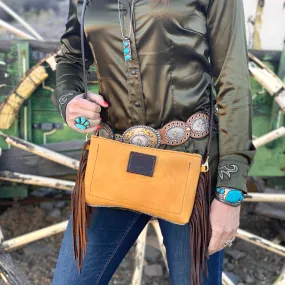 Yellowstone Cowgirl Crossbody Purse