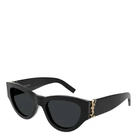 YSL SLM94 Sunglasses, Black (G)